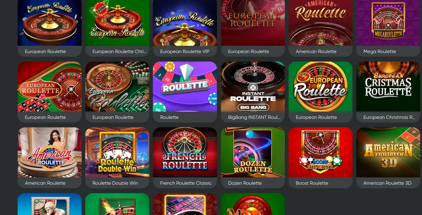 Vulkan Neon casino интерфейс